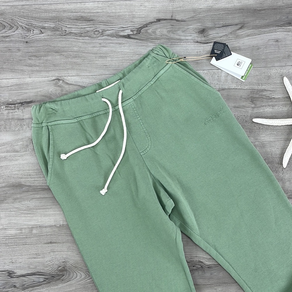 🔆RIP CURL🔆ORGANIC FLEECE JOGGERS SWEATPANTS - Picture 5 of 11